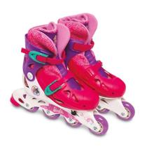 Barbie Patins Ajustáveis 4 Rodas 33 A 36 - Fun - 7908489402120