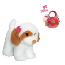 Barbie Pelúcia Pets na Bolsinha Cachorrinho 3+ F00568 Fun