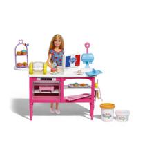 Barbie Playset Confeitaria Mattel