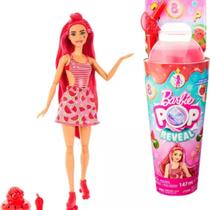 Barbie Pop Reveal Fruit Series Frutas Melancia 8 Surpresas - Mattel