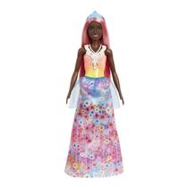 Barbie Princesa Dreamtopia Cabelo Rosa HGR13 Barbie Princesa Dreamtopia Cabelo Rosa HGR13