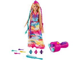 Barbie Princesa Tranças Mágicas 32cm - Mattel