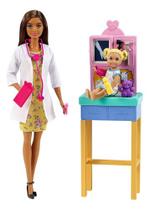 Barbie Profissões - Barbie Médica Ortopedista + Acessórios