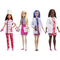 Barbie Profissões Boneca com Roupas e Acessórios Temáticos Unitário