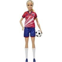 Barbie Profissões Boneca Jogadora De Futebol Uniforme Nº 9 Barbie Profissões Boneca Jogadora De Futebol Uniforme Nº 9