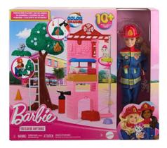 Barbie Profissões Conjunto De Brinquedo Bombeira - MATTEL Barbie Profissões Conjunto De Brinquedo Bombeira - MATTEL