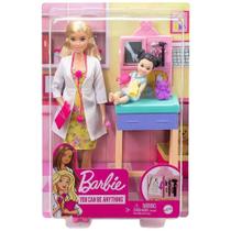 Barbie Profissões Conjunto Médica - com Acessórios Mattel