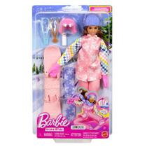 Barbie Profissoes Conjunto Snowboarder Mattel Hrg41 JKF78 Barbie Profissoes Conjunto Snowboarder Mattel Hrg41 JKF78