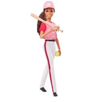 Barbie Profissões Esportista Olímpico Baseball GJL77 Mattel