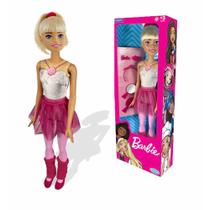 Barbie Profissões Large Doll Bailarina Loira Articulada 65cm - Pupee