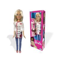 Barbie Profissões Large Doll Confeiteira Articulada 65cm - Pupee