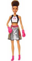 Barbie Profissões Lutadora De Boxe Boxeadora