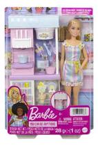 Barbie Profissões Sorveteria Divertida Mattel Hcn46