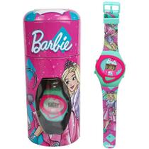 Barbie - Relógio Digital no Cofrinho, Multicor - FunToys