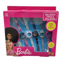 Barbie Relógio Troca Pulseiras - Fun F0140-3