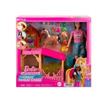 Barbie Renée Conjunto Cuidado Com Cavalinho HXJ40 Mattel Barbie Renée Conjunto Cuidado Com Cavalinho HXJ40 Mattel