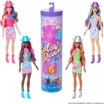Barbie Reveal Color Série Disco Surpresa Shake Caixa com 6 Bonecas e 8 Surpresas