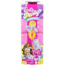 Barbie Reveal PARTY Unboxed Festa dos Animais Mattel JFG68 Morena