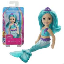 Barbie Sereia Chelsea Fantasy Azul Dreamtopia Mattel