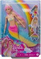 Barbie Sereia Dreamtopia Muda de Cor na Água - Mattel GTF89