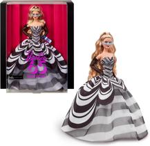 Barbie Signature 65 Aniversário, Boneca Loira de Coleção Suporte e Certificado de Autenticidade