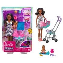 Barbie Skipper Babysitters Negra C/ Acessórios Mattel HHB68
