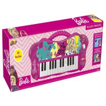 Barbie Teclado Fabuloso com Função MP3 Player - 7898039604008