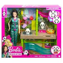 Barbie Temática Cuidados E Resgate Do Panda Mattel - 194735108015