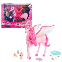 Barbie Um Toque De Magia Cavalo Pegasus Com Luz e Som - Mattel HLC40