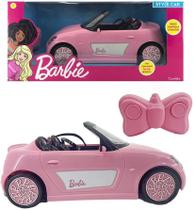 Barbie Veiculo Style Car Controle Remoto 7 Func Candide 1841