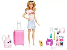 Barbie Viagem Malibu C Acessórios Brinquedo Infantil Mattel