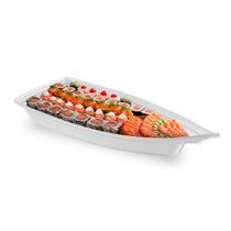 Barca Barco Açai Sushi Sashimi 42x18x7cm Grande Branco - TT