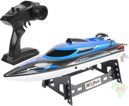 Barco Alta Velocidade Hj808 Rc Lancha 25km/h Controle Remoto