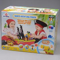 Barco Aventura Pirata Lança Bolinhas Mercotoys Barco Aventura Pirata Lança Bolinhas Mercotoys