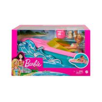 Barco da Barbie com Boneca e Acessórios - Mattel