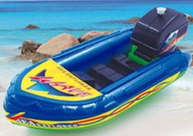 Barco De Brinquedo A Corda - Barquinho A Fricção Motor Lancha Para Crianças - PP