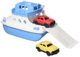 Barco de Brinquedo Ferry Boat Green Toys Azul/Branco - Para Banho e Brincadeiras