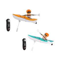 Barco De Corrida RC Para Meninos, Controle Remoto, Caiaque Com Movimento De Onda, Jogo Aquático Para