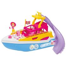 Barco Iate Club Judy Sunshine C/ Acessórios 0470 - Samba Toys Barco Iate Club Judy Sunshine C/ Acessórios 0470 - Samba Toys