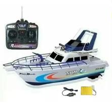 Barco Lancha De Controle Remoto Recarregável