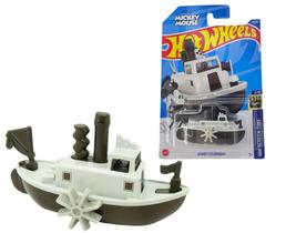Barco Mickey Mouse Disney Steamboat Miniatura Hotwheels 1:64
