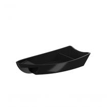 Barco Para Sushi 13,9x13,9x6,3cm Preto Coza 27,9 X 13,6 X 5,1 Cm Preto Coza
