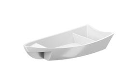 Barco Para Sushi Coza Uno 13,9 x 13,9 x 6,3 cm Branco