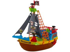 Barco Pirata Com Rodinha Brinquedo Infantil 2121 Maral Barco Pirata Com Rodinha Brinquedo Infantil 2121 Maral