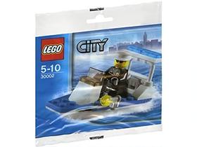 Barco Policial Lego 30 Peças