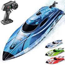 Barco RC BEZGAR TX126 Azul - 30cm, 25km/h - Controle Remoto