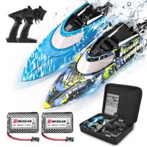 Barco RC BEZGAR TX2P1 - 30km/h - Alcance de 30m - com Mala Portátil