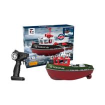 Barco RC para Meninos - 24G, Motor Duplo Potente, Longo Alcance