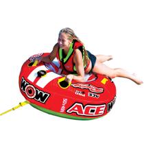 Barco rebocável inflável WOW Sports Ace Racing 1 pessoa Barco rebocável inflável WOW Sports Ace Racing 1 pessoa