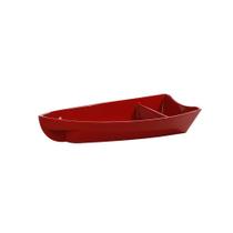 Barco Sushi Vemplast P 600Ml Policarbonato Vermelho